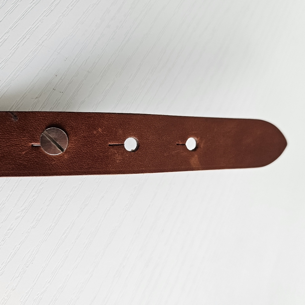 RL COLLECTION Wood Saddle Belt - Picture 13 of 13